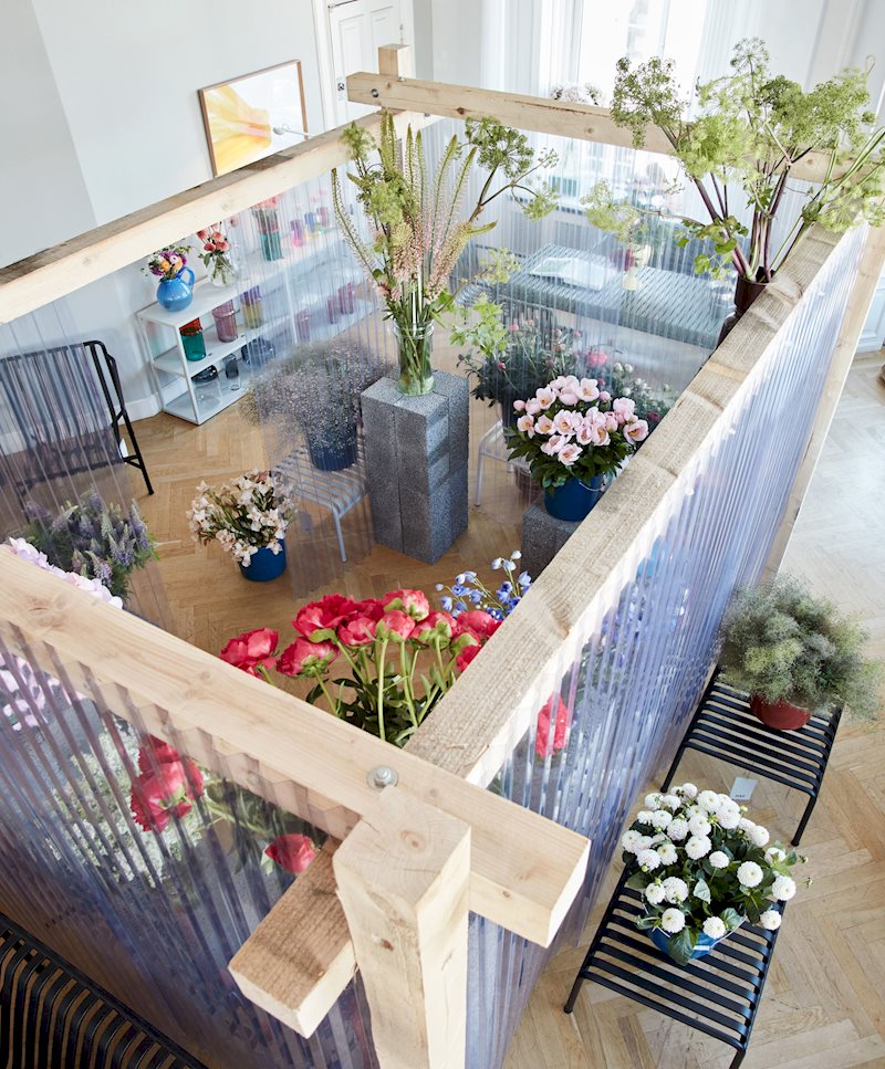 WALLPAPERSTORE "INFLORESCENCE" POP-UP SHOP AT HAY HOUSE