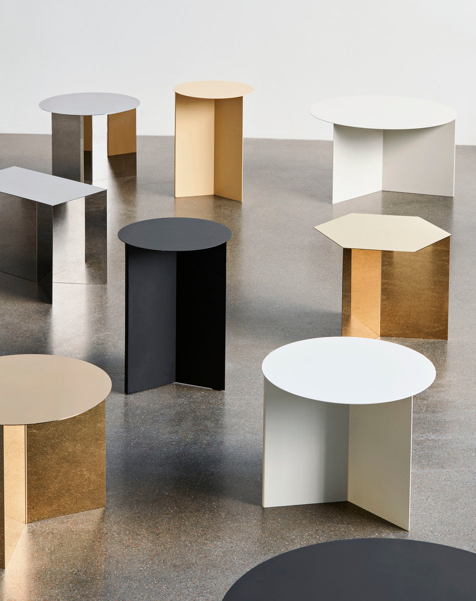 Slit Table Round - Ø45 x H35.5 cm – HAY Shop