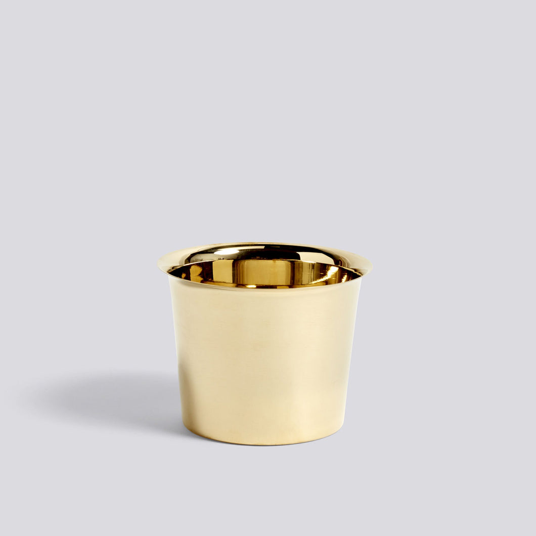 Botanical Pot, Medium, Brass