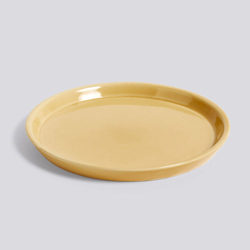 Botanical Saucer, large, Warm Yellow