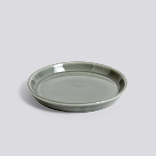 Botanical Saucer, medium, Dusty Green