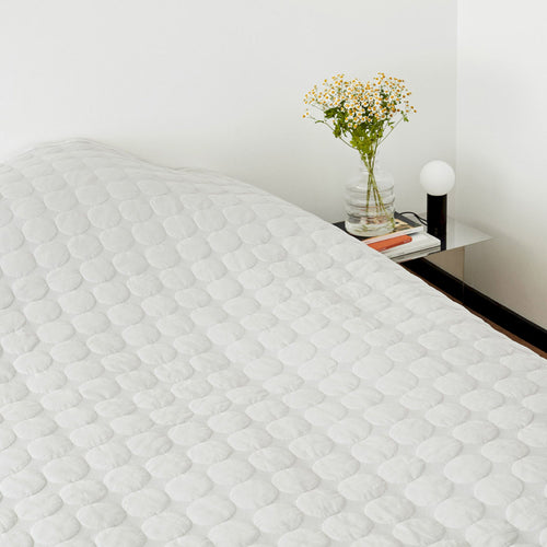 Mega Dot Quilt Small Dark Grey