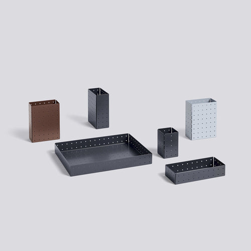 Punched Organizer, pen tray