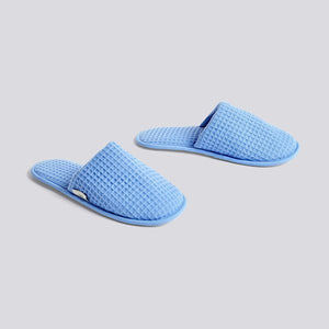 Waffle Slippers - Blue