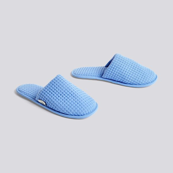 Waffle Slippers - Blue