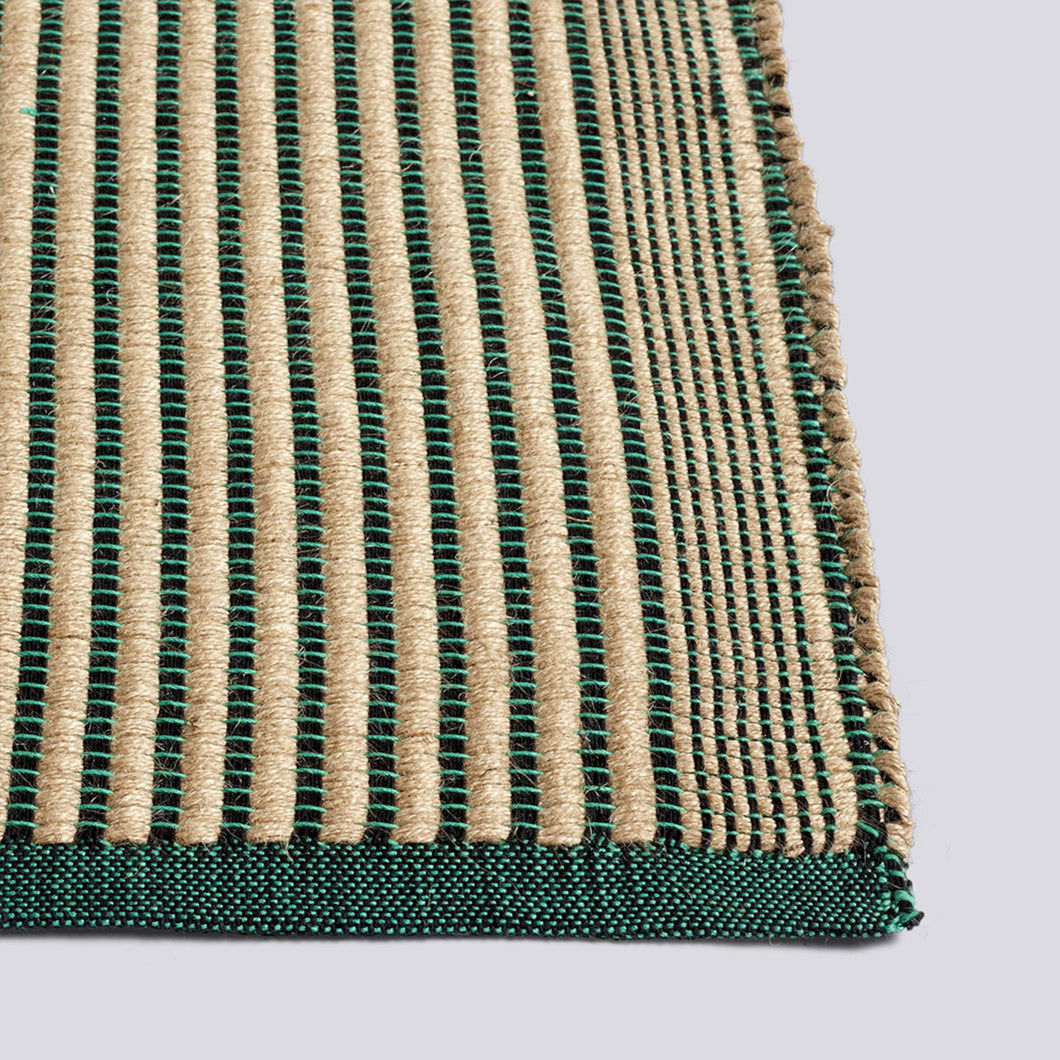 Tapis Rug Small Black & Green