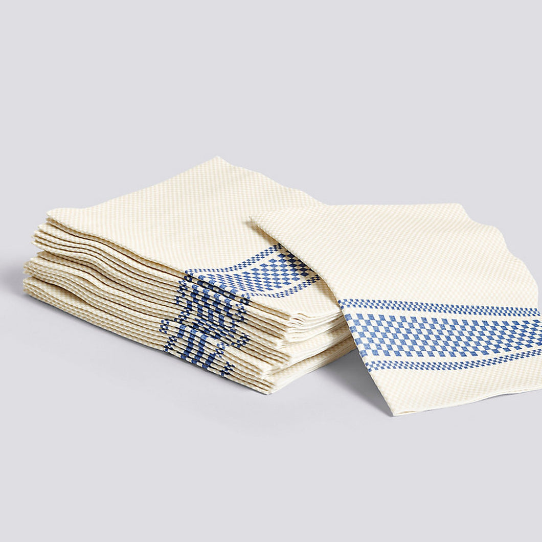 Biodegradable Napkins Blue