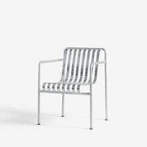 Palissade Dining Armchair - Galvanised