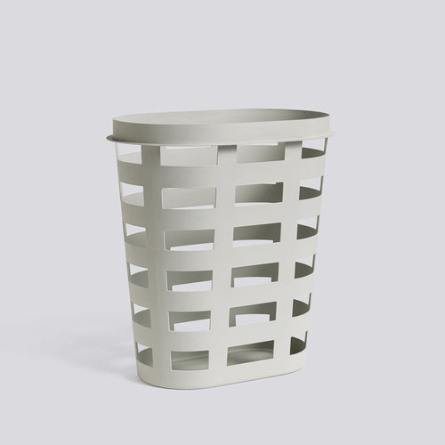 Laundry Basket Large Light Grey