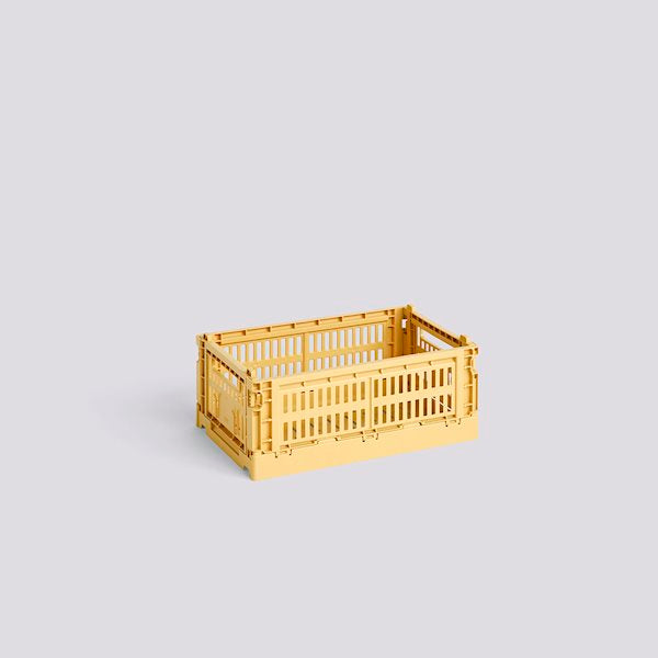 Colour Crate V2 Small Golden Yellow