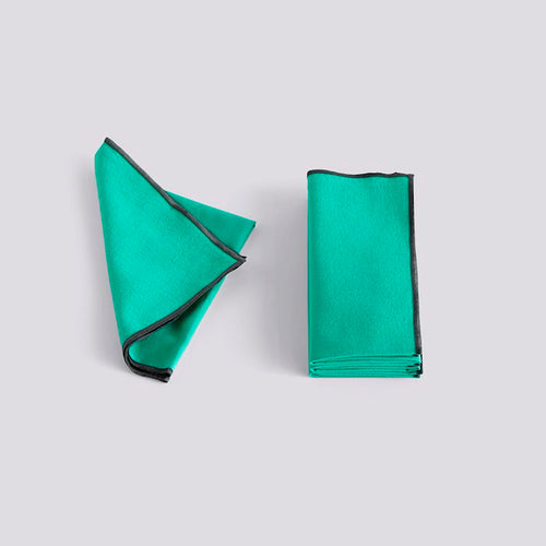 Outline Napkin Set of 4 Green