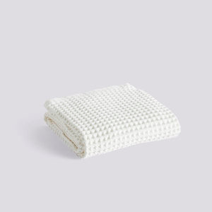 Waffle Bath Towel White