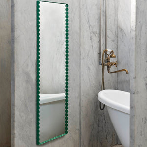 Arcs Mirror - Rectangle M Green