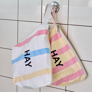 Candy Stripe Wash Bag - Small Multi