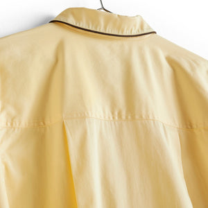 Outline Pyjama L/S Shirt - S/M Soft Yellow