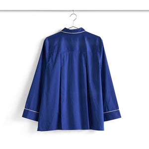 Outline Pyjama L/S Shirt - S/M Vivid Blue