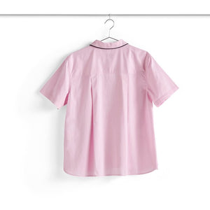 Outline Pyjama S/S Shirt - S/M Soft Pink