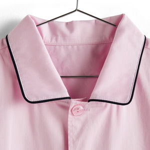 Outline Pyjama S/S Shirt - S/M Soft Pink