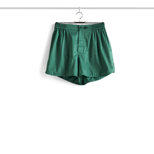 Outline Pyjama Shorts - S/M Emerld Green