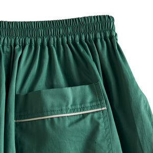 Outline Pyjama Shorts - S/M Emerld Green