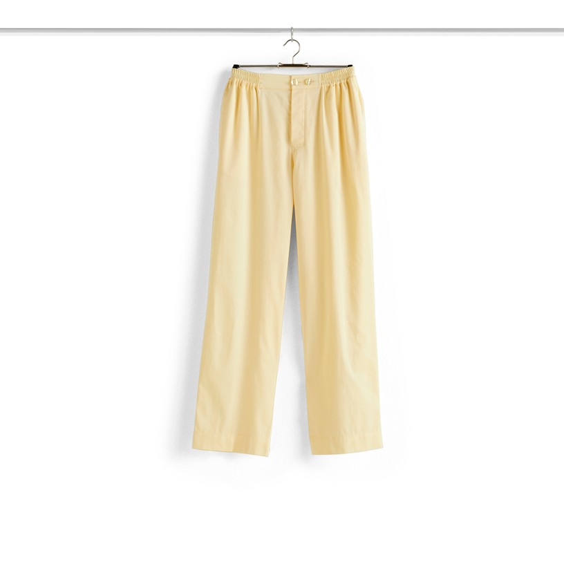 Outline Pyjama Trouser - S/M Soft Yellow