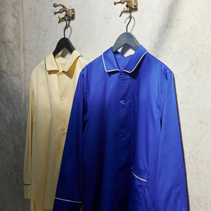 Outline Pyjama L/S Shirt - S/M Vivid Blue