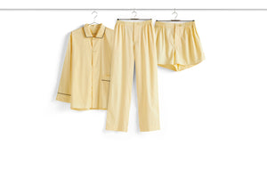 Outline Pyjama Trouser - S/M Soft Yellow