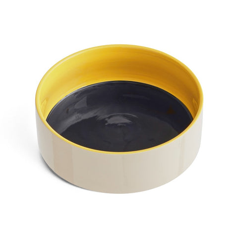 HAY Dogs Bowl Large - Blue, Yellow