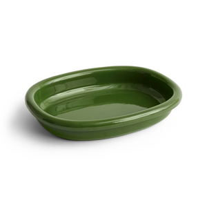 Barro Oval Dish - Large Green