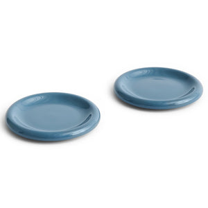 Barro Plate Set of 2 - Ø18 - Dark Blue