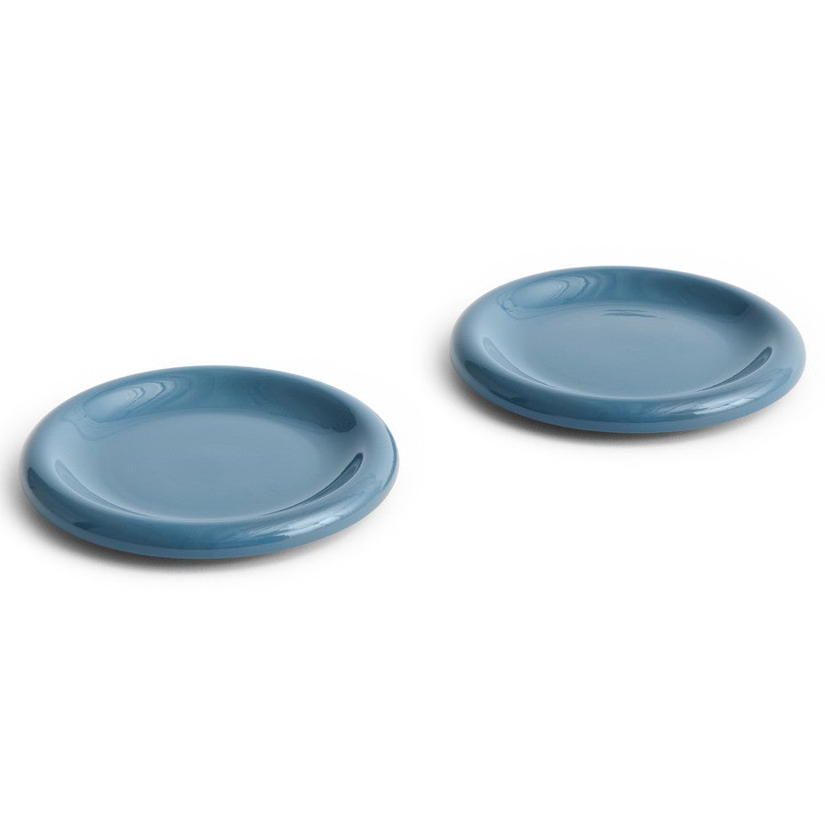 Barro Plate Set of 2 - Ø18 - Dark Blue