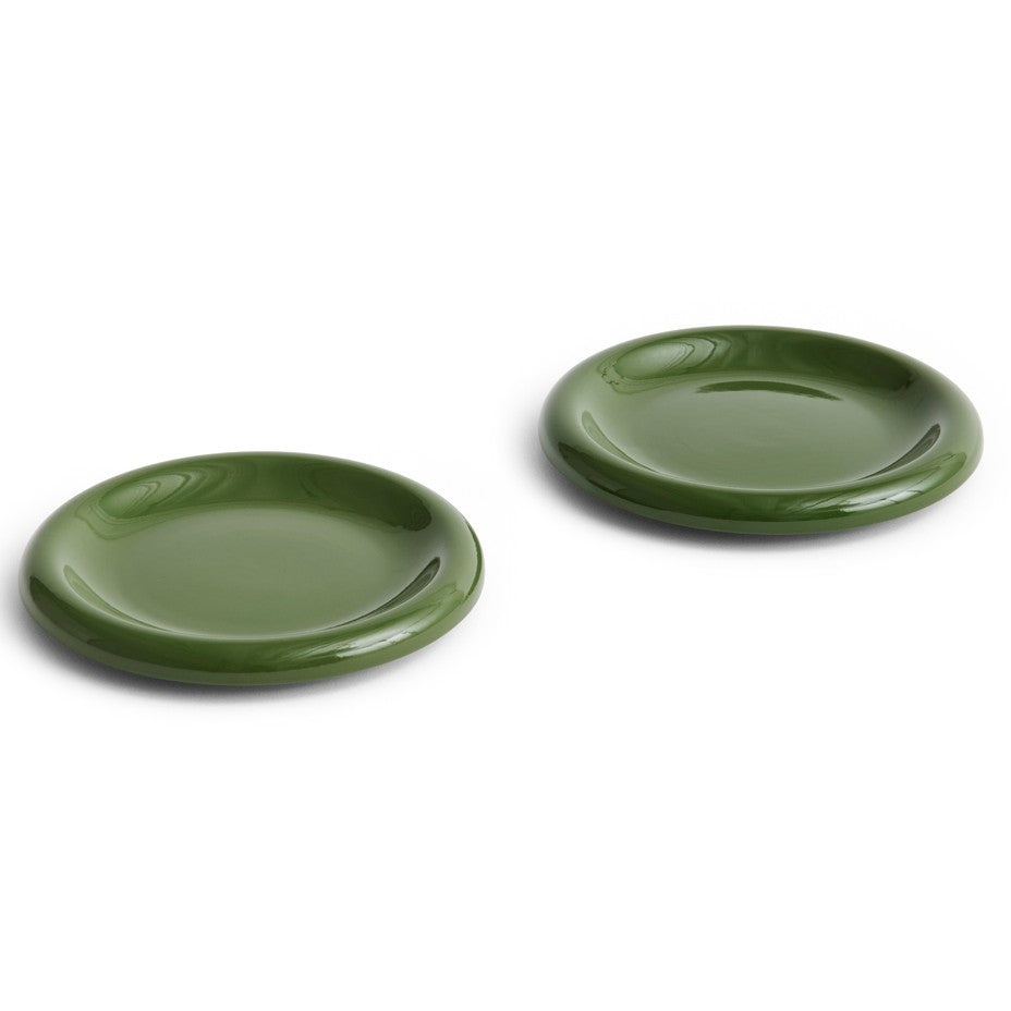 Barro Plate - Set of 2 - Ø18 - Green