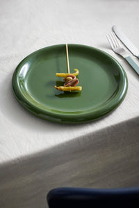 Barro Plate - Set of 2 - Ø18 - Green