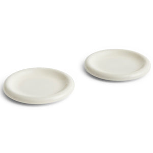 Barro Plate - Set of 2 - Ø18 - Off-White