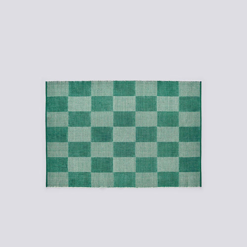 Check Rug - 140 x 200 Green S Check