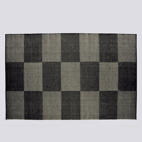 Check Rug - 200 x 300 Black L Check