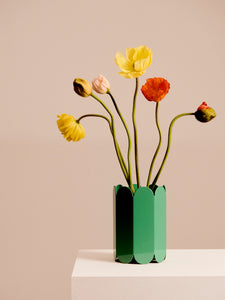 Arcs Vase - Small - Green