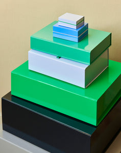 Colour Storage Jewellery Box-Emerald green