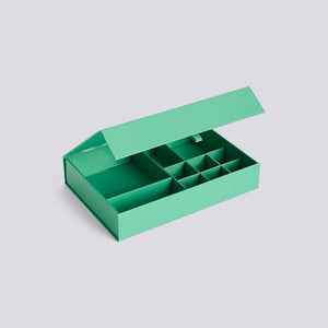 Colour Storage Jewellery Box-Emerald green