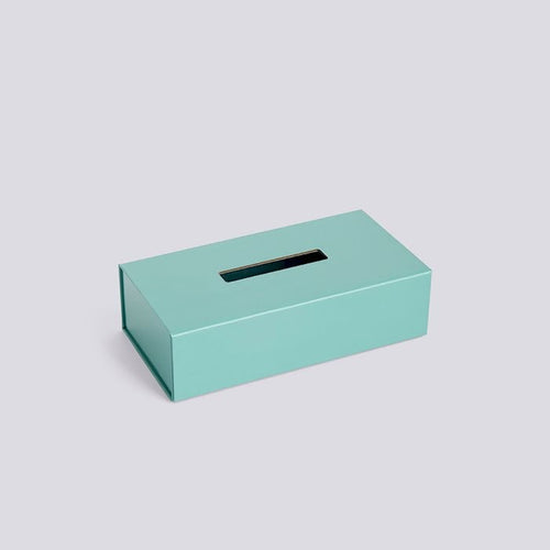 Colour Storage Tissue Box - Ocean Blue