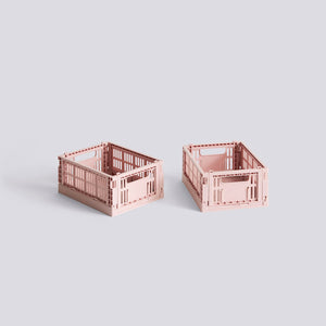 Colour Crate Mini-Set of 2-Blush