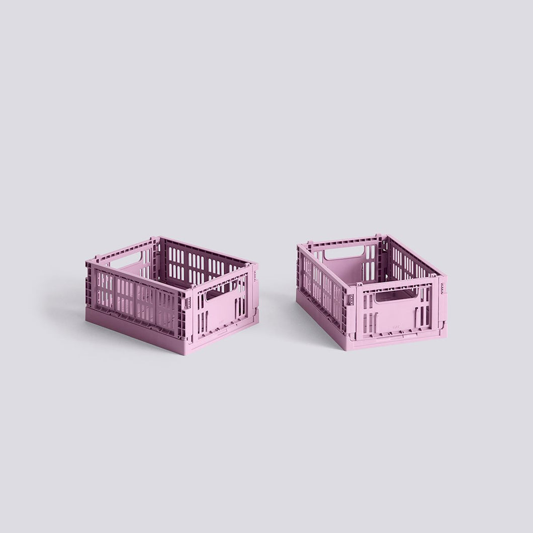 Colour Crate Mini-Set of 2-Dusty rose