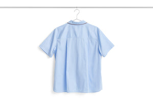 Outline Pyjama S/S Shirt-XS/S-Soft blue