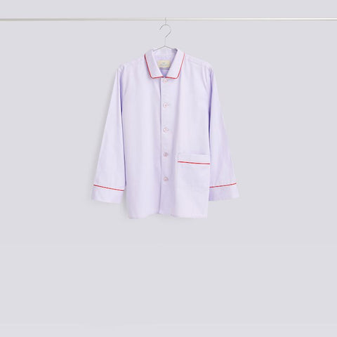 Outline Pyjama L/S Shirt, XS/S Lavender