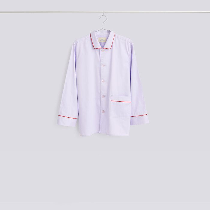 Outline Pyjama L/S Shirt, XS/S Lavender