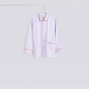 Outline Pyjama L/S Shirt, M/L Lavender