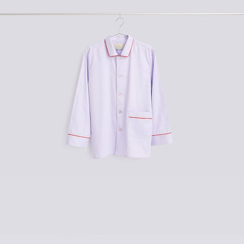 Outline Pyjama L/S Shirt, S/M Lavender