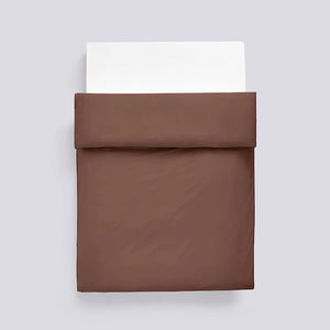 Outline Duvet Cover-W240 x L220-Milk Chocolate