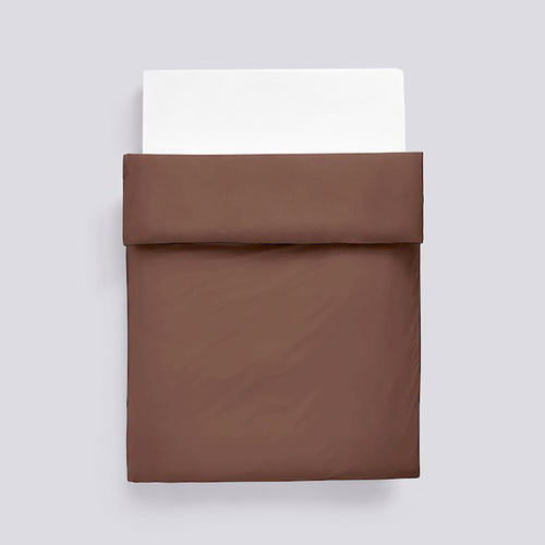 Outline Duvet Cover-W240 x L220-Milk Chocolate