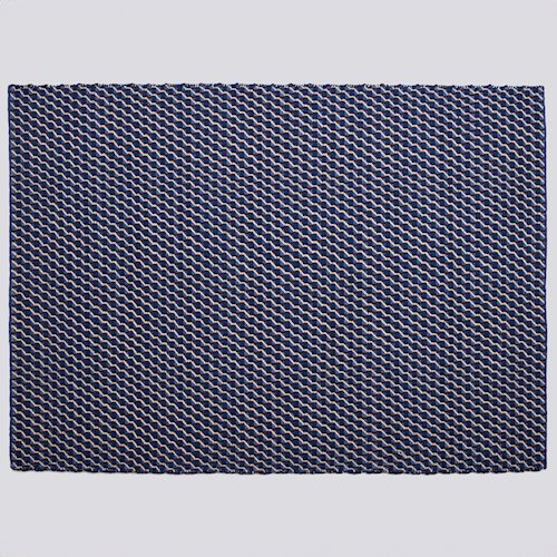 Channel Rug - 170 x 240 Blue, White